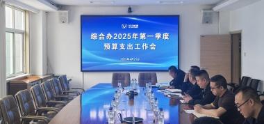 联盛公司综合办召开2025年第一季度预算支出工作会